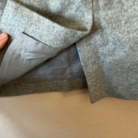 J. Crew Wool Blend Pencil Gray Skirt 2 - Picture 4 of 6